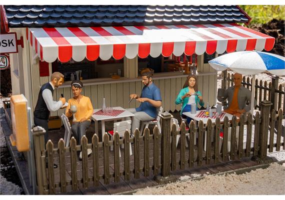 POLA 331532 Sitzende Restaurantgäste, modern - Spur G IIm (1:22,5) | Bild 2
