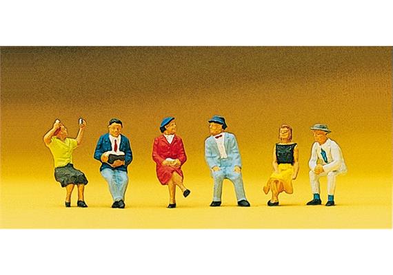 Preiser 10021 Sitzende Personen - H0 (1:87)