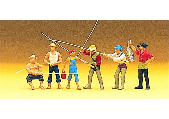 Preiser 10077 Angler und Sportfischer - H0 (1:87)