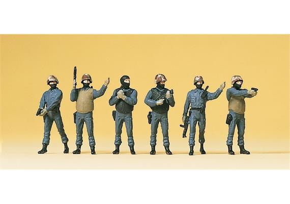 Preiser 10446 GSG 9 - H0 (1:87)