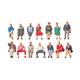 Preiser 10524 Sitzende Reisende (12 Figuren) HO