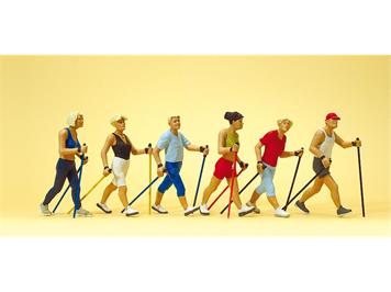 Preiser 10575 Nordic Walking - H0 (1:87)