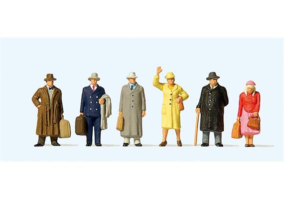 Preiser 10664 Reisende Epoche III