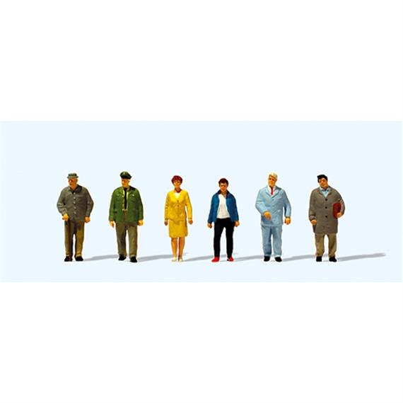 Preiser 10768 Polizist und Passanten - H0 (1:87) Preiser 10768 Polizist und Passanten - H0 (1:87)