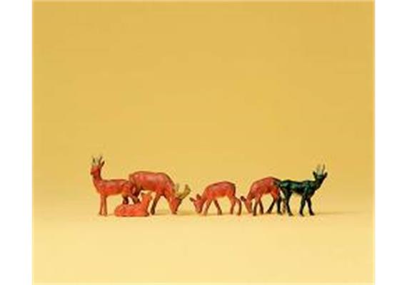 Preiser 14178 Rehe und Gemse HO