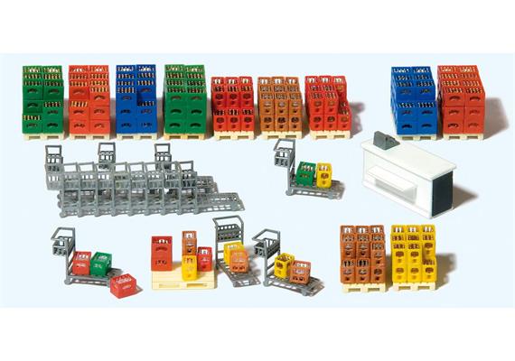 Preiser 17124 Zubehör Getränkemarkt HO