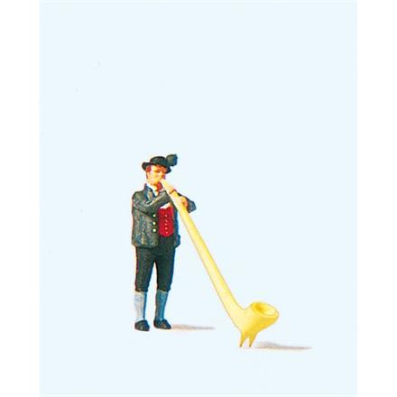 Preiser 29034 Alphornbläser - H0 (1:87)