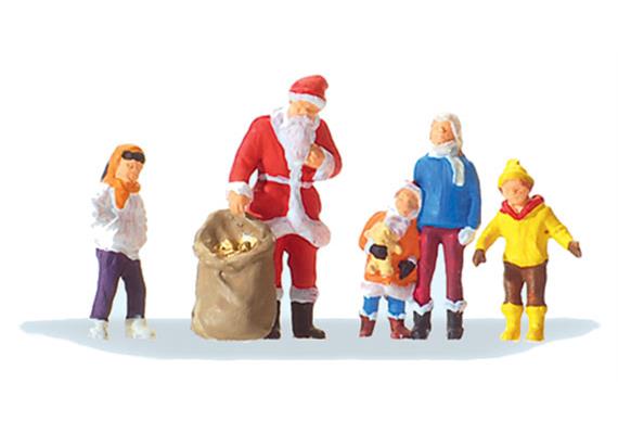 Preiser 29098 Weihnachtsmann mit Kindern