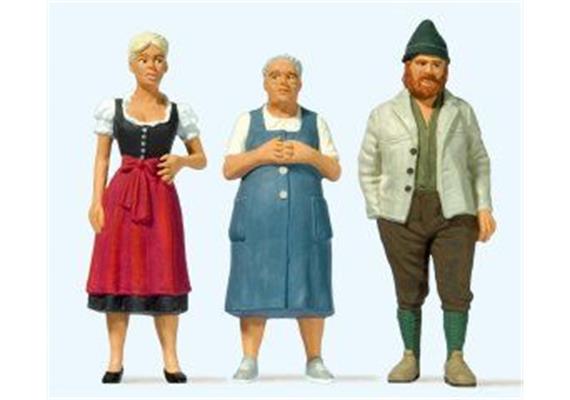 Preiser 44921 Bayerische Trachtengruppe