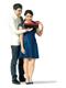 Preiser 44930 Junges Paar, Spur G 1:22,5