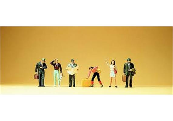 Preiser 79112 Reisende am Bahnsteig N