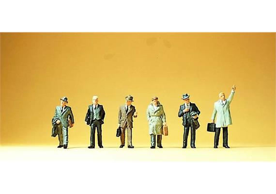 Preiser 79114 Geschäftsleute mit Aktenkoffer - N (1:160)