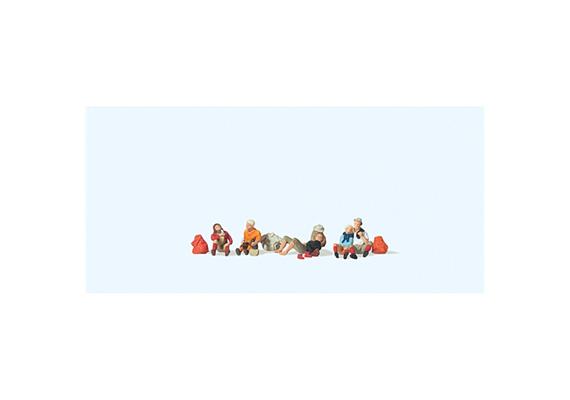 Preiser 79159 Rastende Wanderer - N (1:160)