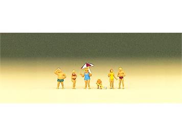 Preiser 88524 Familie Krause am Strand - Z (1:220)