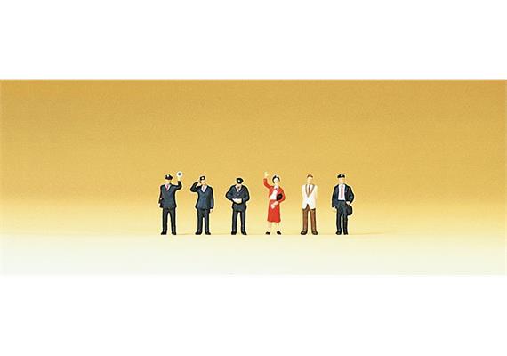 Preiser 88529 Zugpersonal DB 1989 - Z (1:220)