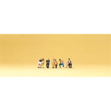 Preiser 88534 Sitzende Fahrgäste Z