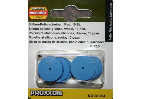 Proxxon 28294 Polierscheibe Silikon, Durchm. 22mm (10)