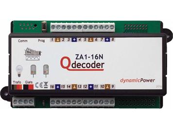 Qdecoder QD111 Standart Magnetweichendecoder Qdecoder ZA1-16N