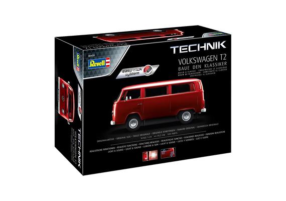 Revell 00459 Volkswagen T2 - Technik Easy-Click - Massstab 1:24 | Bild 1