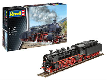 Revell 02167 Schnellzuglokomotive BR 18 505 mit Tender 2'3' T38 - Massstab 1:87