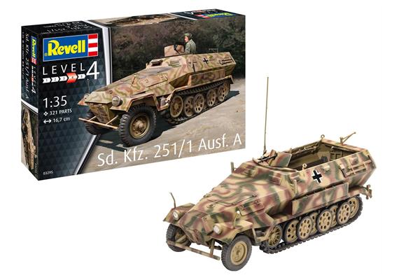 Revell 03295 Sd.Kfz. 251/1 Ausf.A, Massstab 1:35 | Bild 1