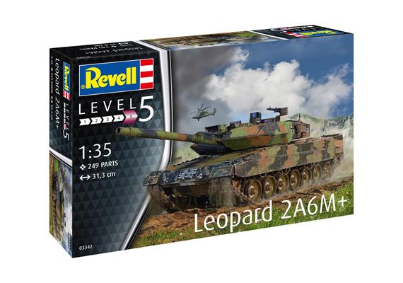 Revell 03342 Leopard 2 A6M+, Bausatz - Massstab 1:35 | Bild 2
