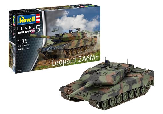Revell 03342 Leopard 2 A6M+, Bausatz - Massstab 1:35 | Bild 1
