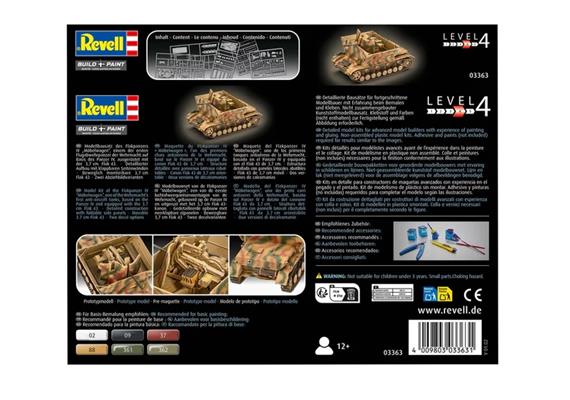 Revell 03363 Flakpanzer IV Möbelwagen 3.7 cm Flak 43 - Massstab 1:72 | Bild 4