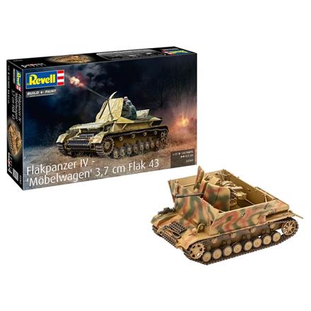 Revell 03363 Flakpanzer IV Möbelwagen 3.7 cm Flak 43 - Massstab 1:72