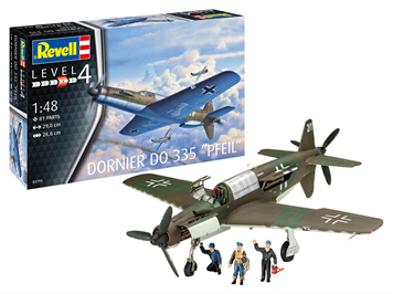 Revell 03795 Dornier Do 335 "Pfeil" - Massstab 1:48