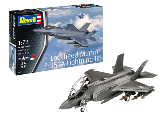 Revell 03799 Lockheed Martin® F-35®A Lightning II® - Massstab 1:72 | Bild 1