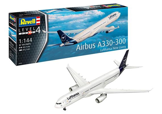 Revell 03816 Airbus A330-300 - Lufthansa New Livery - Massstab (1:144) | Bild 1