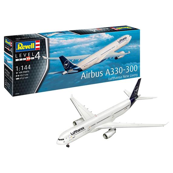 Revell 03816 Airbus A330-300 - Lufthansa New Livery - Massstab (1:144)