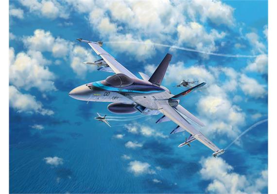 Revell 03864 F/A-18E Super Hornet Top Gun - Massstab 1:48 | Bild 6