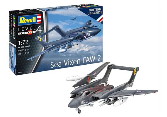 Revell 03866 Sea Vixen FAW 2 - 70th Anniversary - Massstab (1:72) | Bild 1
