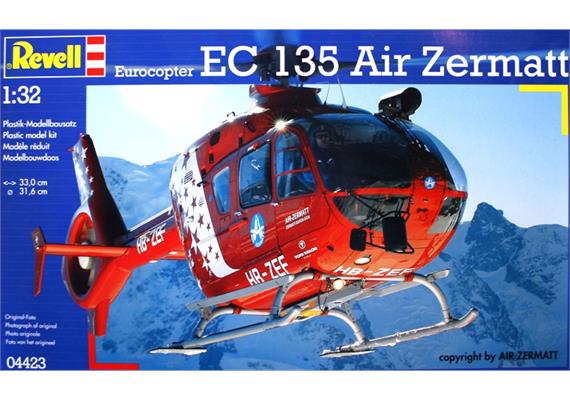 Revell 04423 Air Zermatt EC-135 - Massstab 1:32 | Bild 1