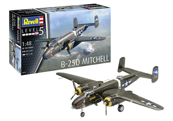 Revell 04977 B-25D Mitchell - Maßstab 1:48