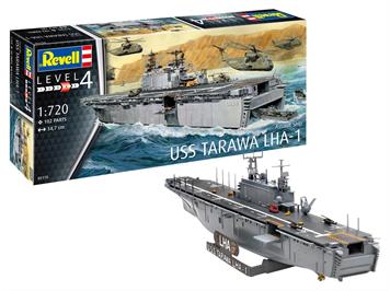 Revell 05170 Assault Ship USS Tarawa LHA-1 - Massstab 1:720