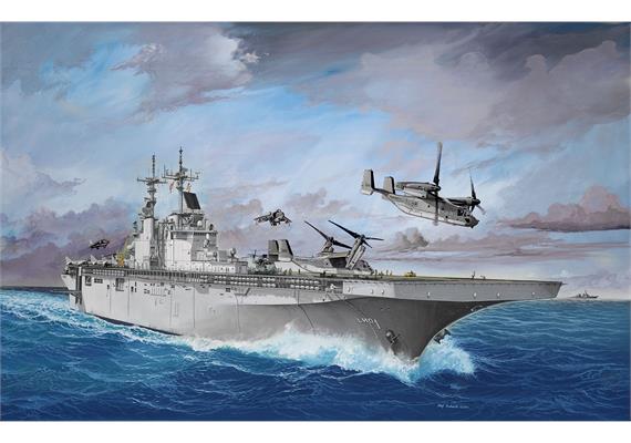 Revell 05178 Assault Carrier USS WASP CLASS - Massstab 1:700 | Bild 6