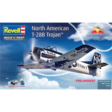 Revell 05635 Flying Bulls T-28B Trojan Gift Set - Massstab 1:48
