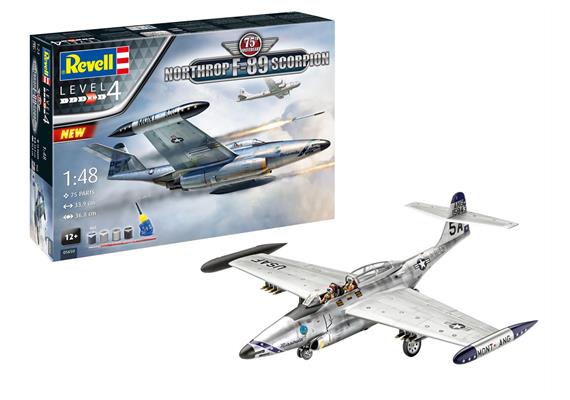 Revell 05650 Geschenkset - Northrop F-89 Scorpion 75th Anniversary - Massstab 1:48 | Bild 1