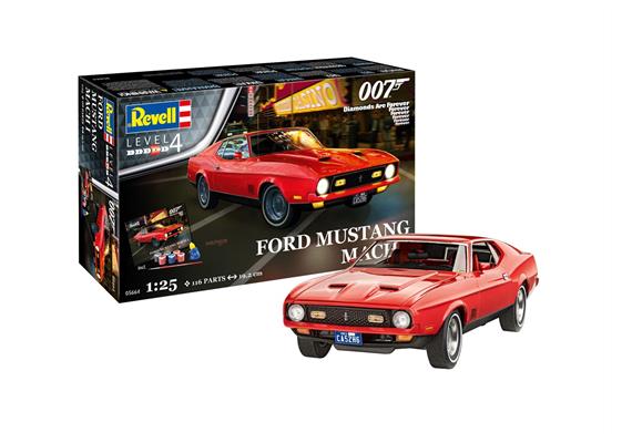 Revell 05664 Geschenkset James Bond Ford Mustang - Massstab 1:25 | Bild 1