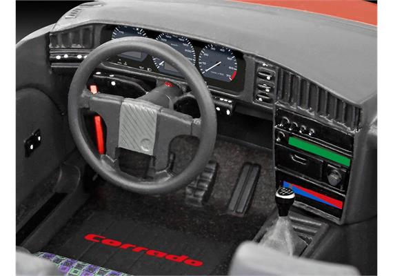 Revell 05666 VW Corrado - Massstab 1:24 | Bild 6