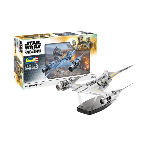 Revell 06787 The Mandalorian: N1 Starfighter - Massstab (1:24)