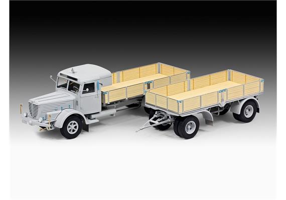 Revell 07580 Büssing 8000 S 13 mit Trailer Platinum Edition - Massstab (1:24) | Bild 5