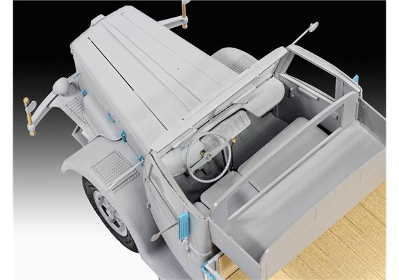 Revell 07580 Büssing 8000 S 13 mit Trailer Platinum Edition - Massstab (1:24) | Bild 3