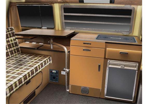 Revell 07676 VW T2 Camper (easy click), Bausatz - Massstab 1:24 | Bild 3