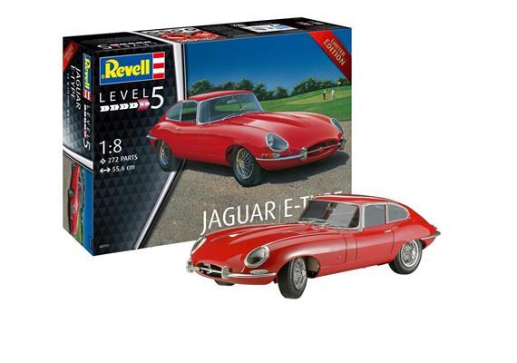 Revell 07717 Jaguar E-Type - Limited Edition - Massstab 1:8 | Bild 1