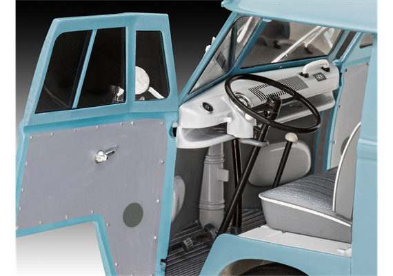 Revell 07726 VW T1 panel van (Gulf Decoration) - Massstab 1:24 | Bild 4