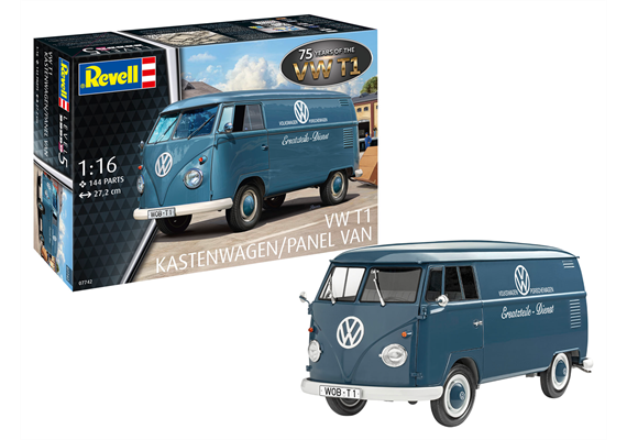 Revell 07742 VW T1 Panel Van - 75 Years of the VW T1 - Massstab 1:16 | Bild 1